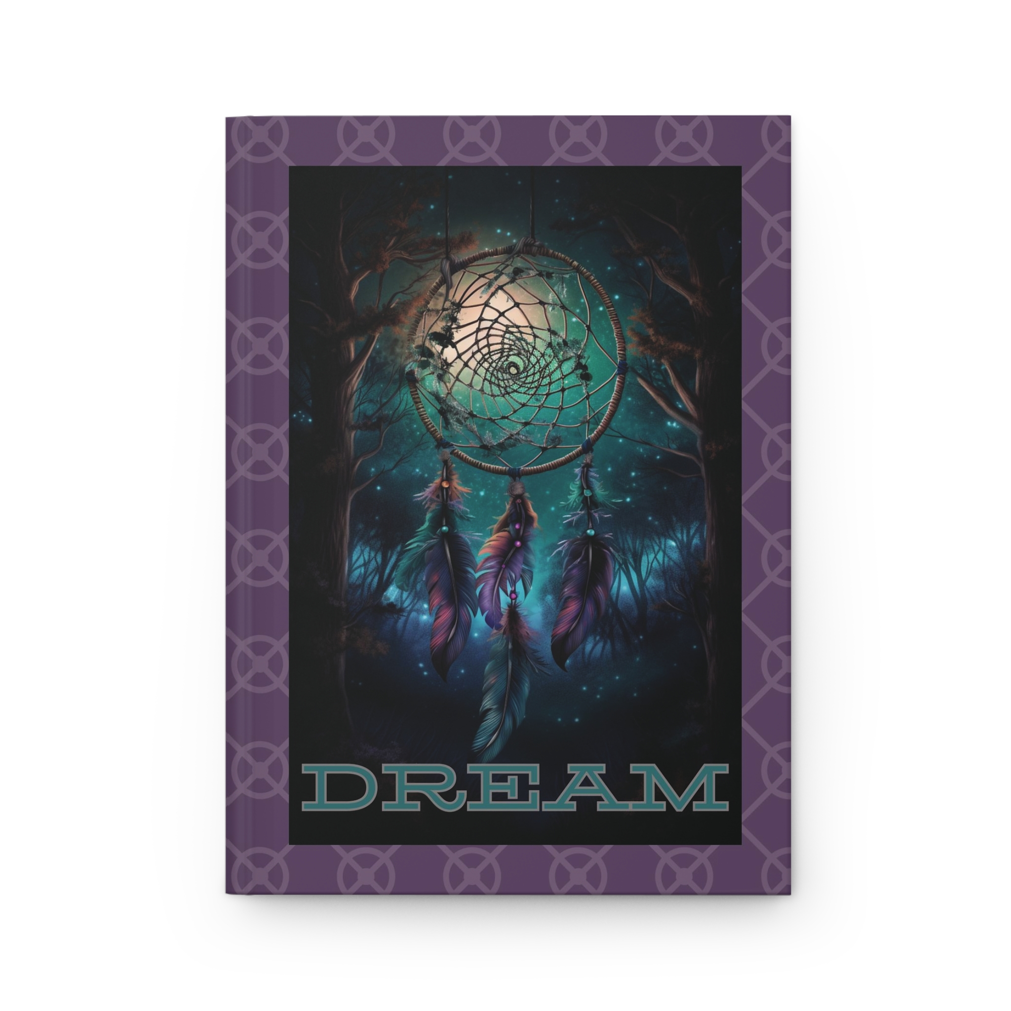 Journal Night Magic Forest Dreamcatcher Dream Journal - Hardcover Notebook 5.75" x 8" Purple Design Dreamcatcher Scene Unique Gift Idea 1 Journal Night Magic Forest Dreamcatcher Dream Journal - Hardcover Notebook 5.75" x 8" Purple Design Dreamcatcher Scene Unique Gift Idea