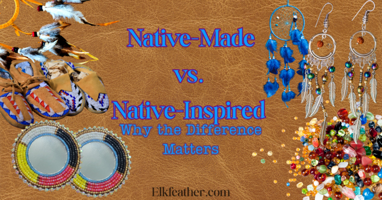 Native Made vs. Native Inspired: Why the Difference Matters 2 Native Made vs Native Inspired Why the difference matters.