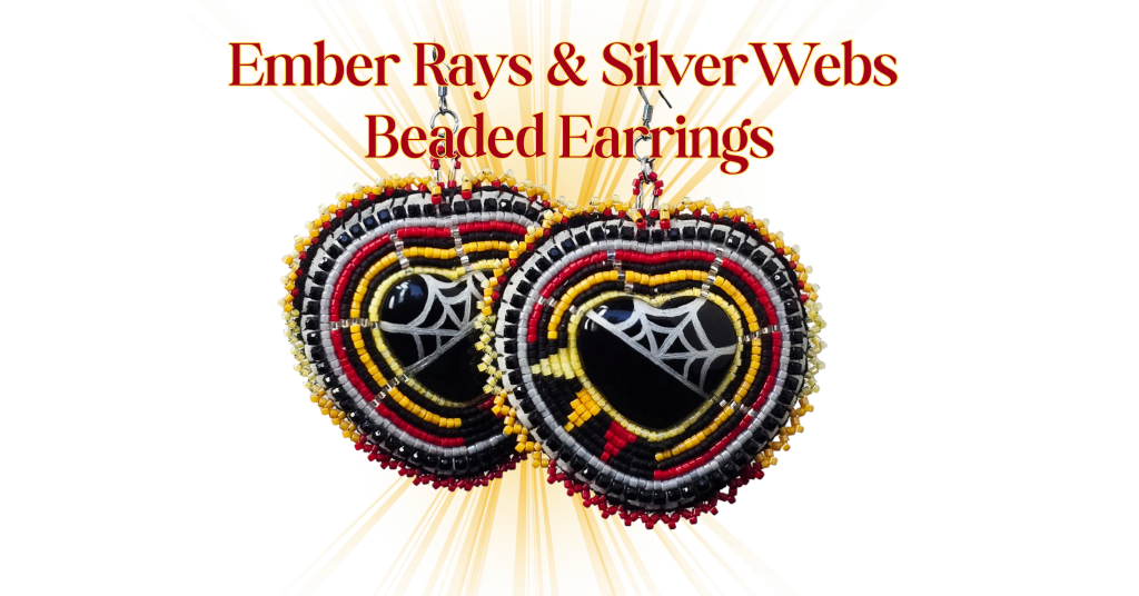 Beaded Delica Earrings Elk Feather Art Gallery